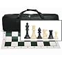 Wood Expressions Tournament Chess Set with Black Canvas Bag