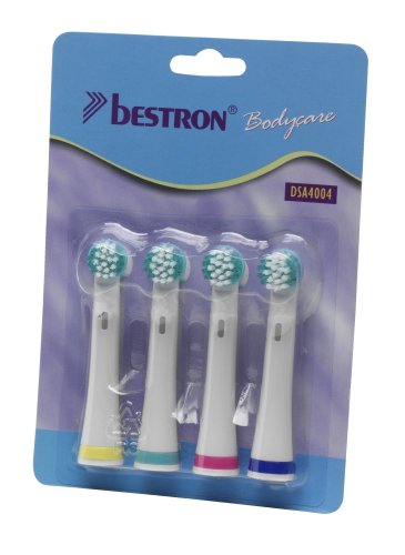 Bestron DSA4004 Zahnbürsten 4 stück