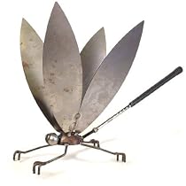 Dragonfly Recycled Metal Garden Sculpture