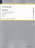 Sonate g-Moll: op - 13a/6 - RV 58 - Alt-Blockfl&ouml;te (Fl&ouml;te, Oboe, Violine) und Basso continuo - (Edition Schott) - 
