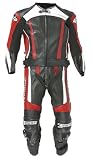 Joe Rocket GPX Type R Two Piece Leather Motorcycle Race Suit Red/White/Black 48