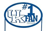 Kentucky Wildcats Yard Sign