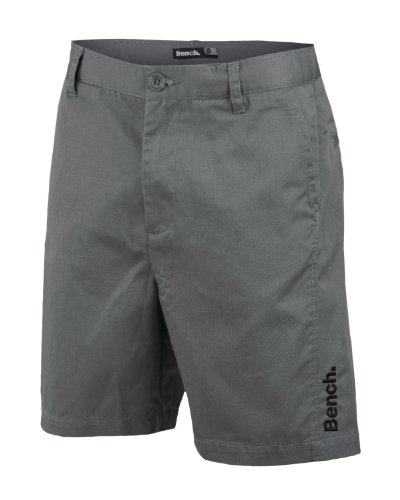 Bench Herren Chino Short IRWELL, smoked pearl, 34, BMLA0106_GY149 Preisvergleich