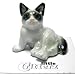 Little Critterz Cat - Cat Grumpy - Multicolor Home Decor Birthday Gift Animal Miniature Porcelain Figurine