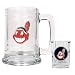 Cleveland Indians MLB Boilermaker Set - Primary Logo by Great American Products