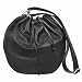 Bric's New Nappa - Large Black Drawstring Leather Shoulder Bag
