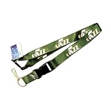 Utah Jazz Clip Lanyard Keychain Id Ticket Holder - Green