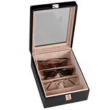 Royce Leather 4 Slot Eyeglass Box by Royce Leather