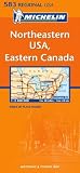 Northeastern USA, Eastern Canada (Michelin Regional Maps)