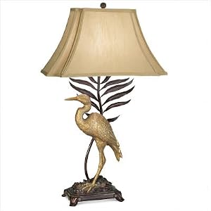 Gallery Whispering Palm Table Lamp in Sun Kissed Bronze by Pacific Coast Lighting