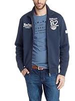 Esprit Sudadera Cremallera (Azul Oscuro)