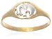 9ct Two Tone Gold AMR310932 Ladies Ring