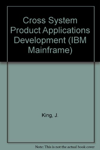 Cross System Product Application Development (Qed IBM Mainframe Series)