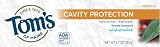 Tom's of Maine Cavity Protection Fluoride Toothpaste, Wintermint, 4.7-Ounce (Pack of 2)