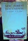A calendar of New Forest documents, 1244-1334