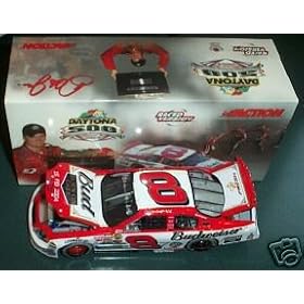 Dale Earnhardt Jr #8 Daytona 500 15 February 2004 Budweiser Born ON Date Win Raced Version 1/24 Scale Action Racing Collectables Limited Edition HOTO