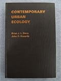Contemporary urban ecology