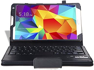 Totally Tablet Portfolio Case with Removable Bluetooth 3.0 Keyboard for Samsu...