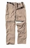 Craghoppers Classic Kiwi Zip Off Trousers Wet Sand 32" Long