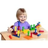 kids and infants educational toys item: Smart Shapes & Stacking Pegs