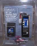 7.2V 2000 mAh Nickel Cadmium RC Car Battery Pack and Charger