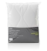 Non Allergenic Quilted Pillow Protector With Recycled Padding