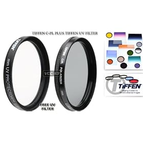 TIFFEN 77MM CIRCULAR-POLARIZING C-PL, WITH FREE TIFFEN UV FILTER FOR ALL 77MM LENSES