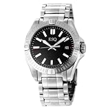 ESQ by Movado Men`s 7301355 Stratus Stainless Steel Black Dial Watch