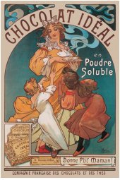 (24x36) Alphonse Mucha (Chocolat Ideal) Art Poster Print