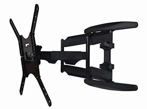 Low profile 1.69" Articulating Tv Mount 24" Extension for Samsung LG LED TV 32" 40" 42" 18" 49" 50" 55" 125 lbs load