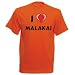 Cotton T-Shirt With I Love Malakai