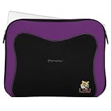 NCAA LSU Tigers Black-Purple Neoprene Laptop Sleeve
