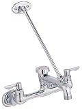 Tools & Hardware : American Standard 8344.112.004 Exposed Yoke 6-Inch Spout Reach Utility Faucet, Rough Chrome