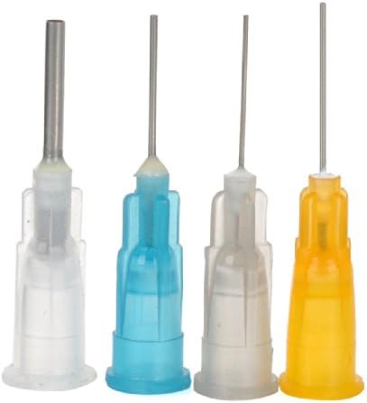 Dispensing Needles Set - White + Yellow + Blue (4 PCS)