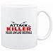 Mug White " ATTACK OF THE KILLER Polish Lowland Sheepdogs " Dogs