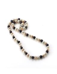 Freshwater Pearl Silver Necklace 18"