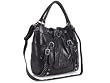 Hype Neela Double Shoulder Tote in Black