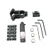 Red Laaser Sight with Universal Barrel and Trigger Guard Mount Combo Set/Black