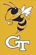 Georgia Tech Yellow Jackets Flag - Garden Size