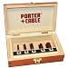 Homier Porter Cable 5 Piece Straight Router Bit Set
