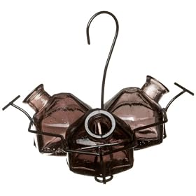 Bouquet 3 Hummingbird Feeder Clear