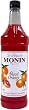 Monin Flavored Syrup, Blood Orange, 33.8-Ounce Plastic Bottles (Pack of 4)
