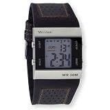 Meridian Ohai Series Digital EL Chronograph Watch w Alarm, # 3347BK by Meridian