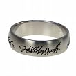 316L stainless steel ring with laser cut design - Width: 6mm (Sizes 9-12)