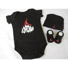 Nike Jordan Booties Girl Boy Baby Infant with JordanJumpman Sign Sock 2 Pair (3-6 MONTHS, BLACK/NAVY & WHITE/LIGHT BLUE)