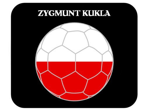 Zygmunt Kukla (Poland) Soccer Mouse Pad