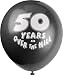 50 Years Over the Hill Balloon 6 Count