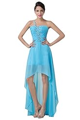  Acrylic/Chiffon/Satin Sequined Ruched Beaded Cocktail One Shoulder Sweetheart  Ball Gown Prom Dress/Party Dress/Wedding Dress 
