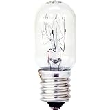 GE Lighting 71604 40-Watt 200/150-Lumen Specialty T8 Incandescent Light Bulb, Clear