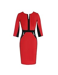 Houndstooth Print Illusion  Dress